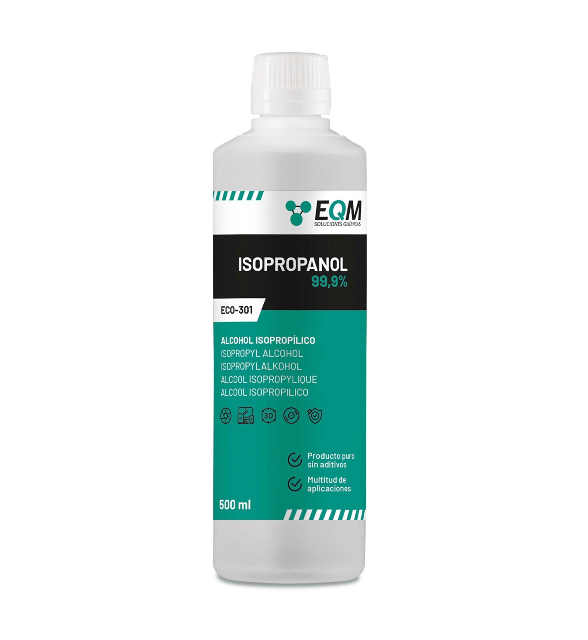 Alcohol Isopropílico EQM 99,9% Pureza