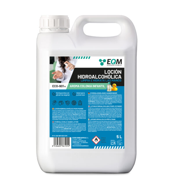 Loción Hidroalcohólica para Manos aroma Colonia Infantil